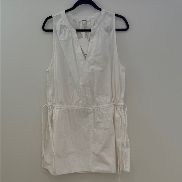 Splendid Dresses & Skirts - Splendid White Cotton Mini Dress